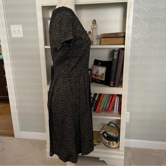 NWT Club Monaco Davin Tweed Fit and Flare Dress w/ Pockets Sz 2 - Picture 6 of 11